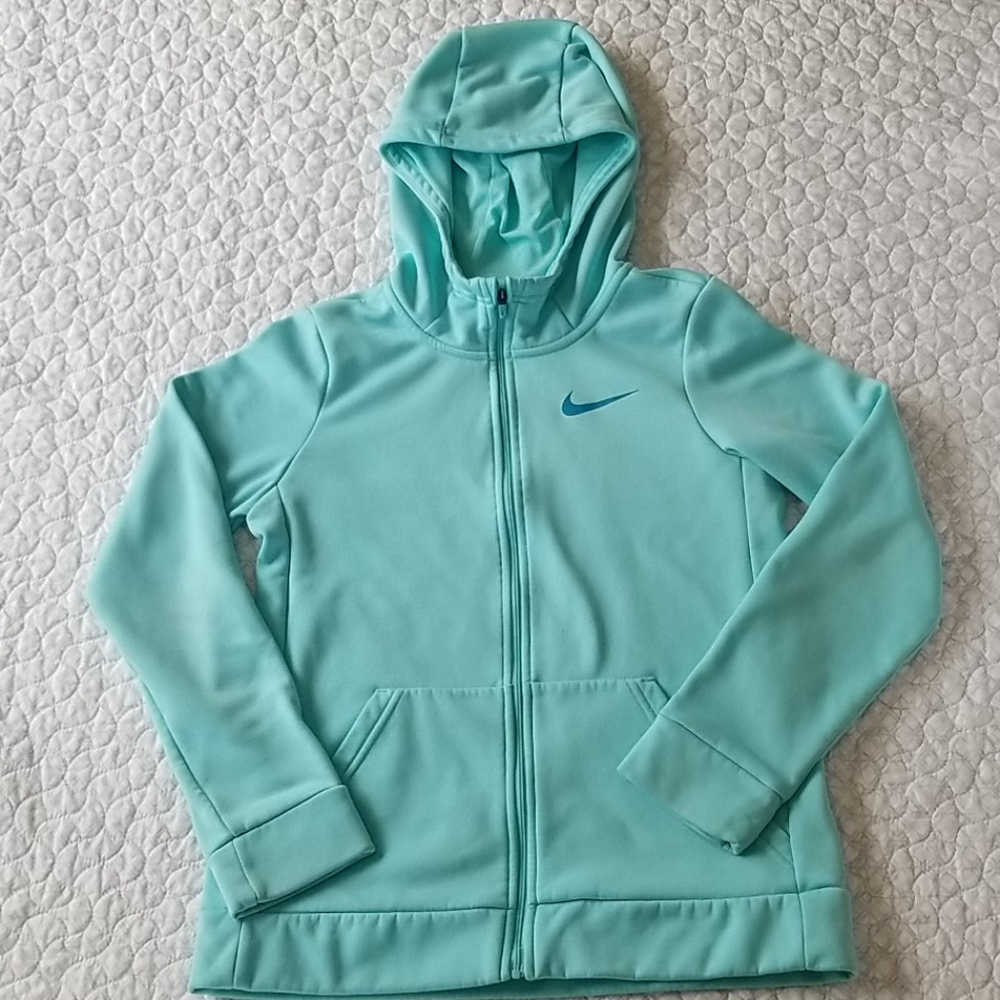 Nike Drifit Girls L Zip-Up Hoodie